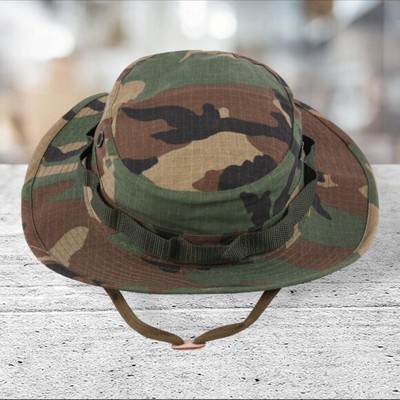 NWT - CAMO BOONIE HAT - HIGHLAND TACTICAL - Picture 3 of 8